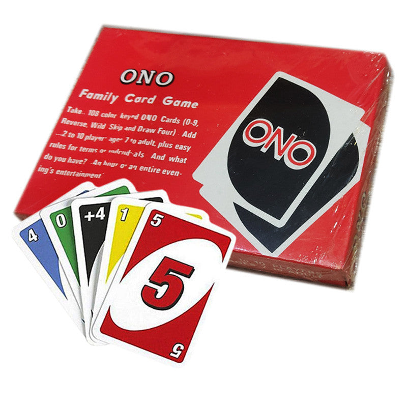 ONO - Complete 108 Cards UNO Playing Card Game for Kids Main image