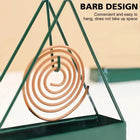 Iron Mosquito Coil Holder Incense Holders Coil Incense Burner Frame Modern Repellent Incense Rack for Household Bedroom Patio