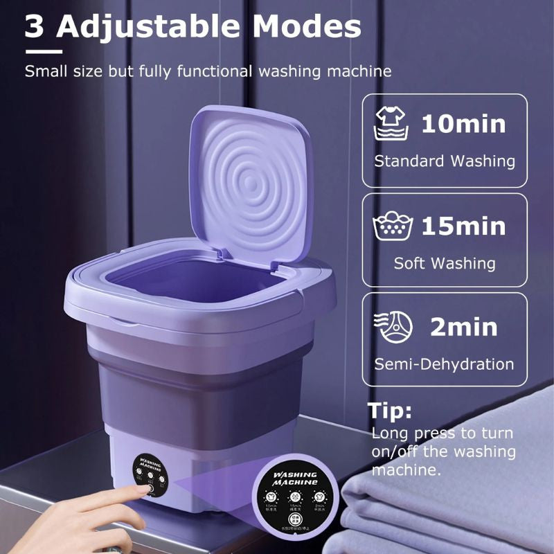 Portable Mini Washing Machine Main image