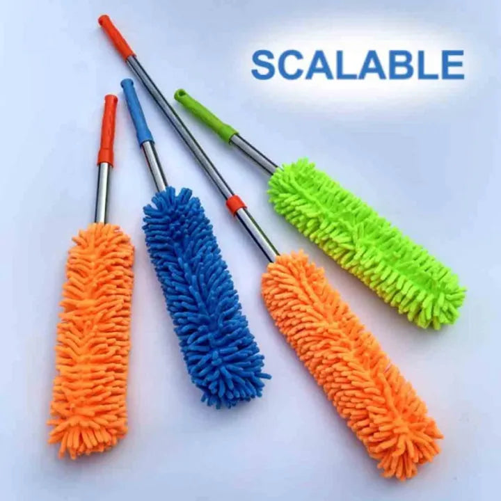 Microfiber Dust Cleaner Long | Telescopic Microfiber Wall Duster Cleaning Brush | Feather Microfiber Duster Main image