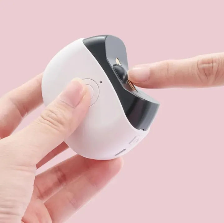 New Electric Automatic Nail Clippers With Light Trimmer Nail Cutter Manicure For Baby Adult Care Scissors Body Tools For Gift Items Main image