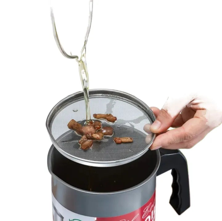 New Oil Filter Pot Kitchen Isolate Impurities Storage Oil Tank Large Capacity Storage Jug Cooking Tools