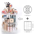 360 Rotating Diamond Cut Cosmetic Organizer-Big Size