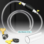 Multifunction Liquid Sucker Pump,Portable Siphon Pump Manual Hand Fuel Transfer Pump for Gasoline Gas Oil Fuel Petrol Diesel Fluid Water Fish Tank.