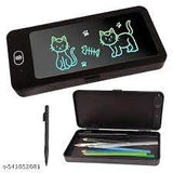 Geometry Pencil Box with Multi color Kids Writing Table