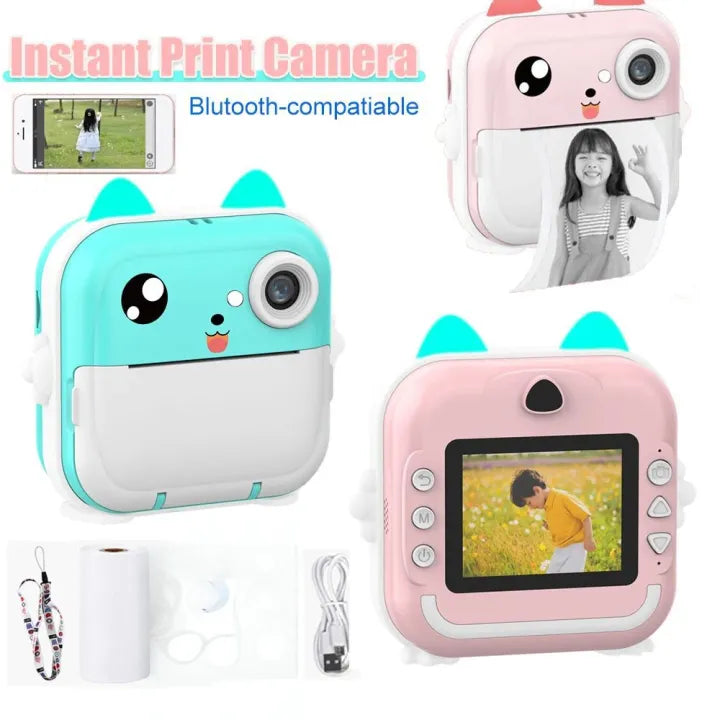 Rechargeable Children's Digital Instant Print Camera Main image