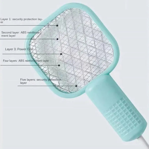 Mini USB Electric Mosquito gadget Swatter UV Light with sharp sparking Fly Bug Zapper Insect Racket easy to used winter Fly Swatters Trap For Home. Office.Outdoor P