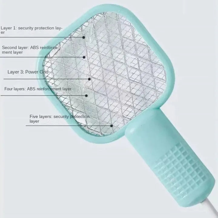 Mini USB Electric Mosquito gadget Swatter UV Light with sharp sparking Fly Bug Zapper Insect Racket easy to used winter Fly Swatters Trap For Home. Office.Outdoor P