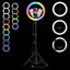 RGB LED Ring Light With Stand