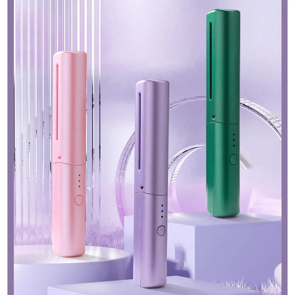 Travel Comb Cordless Rechargeable Hair Straightener