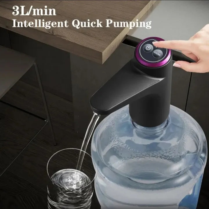 Wireless Electric Barreled Water Pump Intelligent Pressurized Purified Water Automatic Water Dispenser Simple Barrel Type Pumping For Kitchen Item Main image